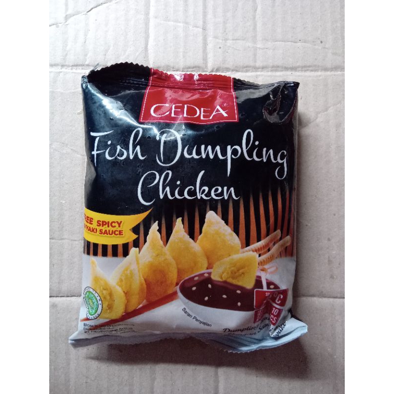 

Cedea Fish Dumpling Chicken 10 pcs [ 200 gr]