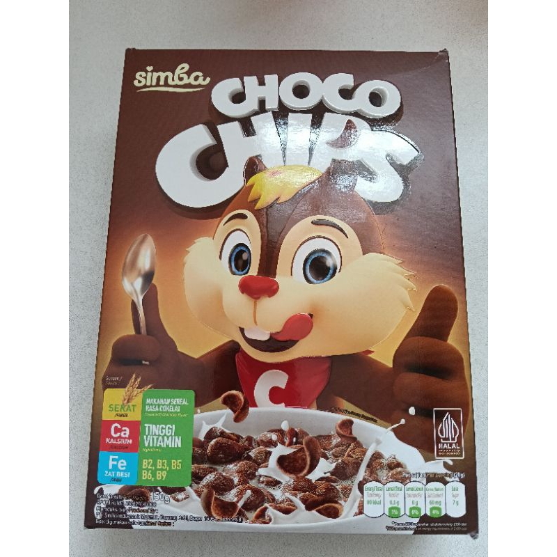 

Simba Choco Chip Cereal Box 150gr