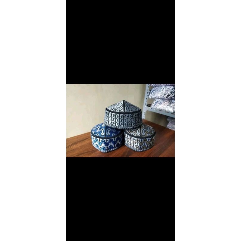 PECI SONGKOK KOPIAH PAKISTAN OVAIS ISI 10 PCS