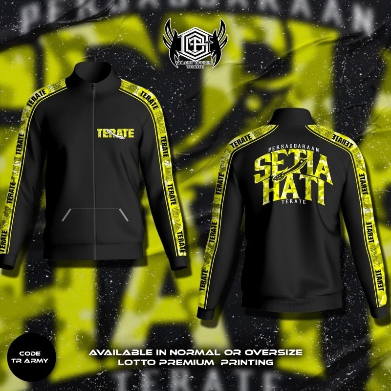 JAKET TRACKTOP PSHT // JAKET TRACKTOP TERATE KOMBINASI // JAKET TRACKTOP PRIA KEREN // JAKET TRACKTO