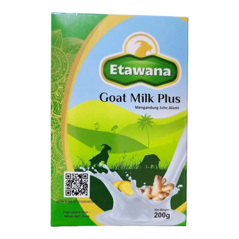 

SUSU KAMBING ETAWANA PLUS JAHE 1 BOX ISI 200GR ORIGINAL100% ORIGINAL1 Box Isi 200gm