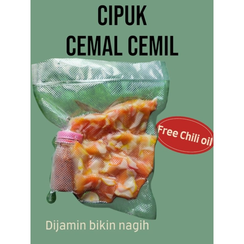 

cipuk khas bandung / cipuk mentah enak asli bandung murah /Cemal cemil