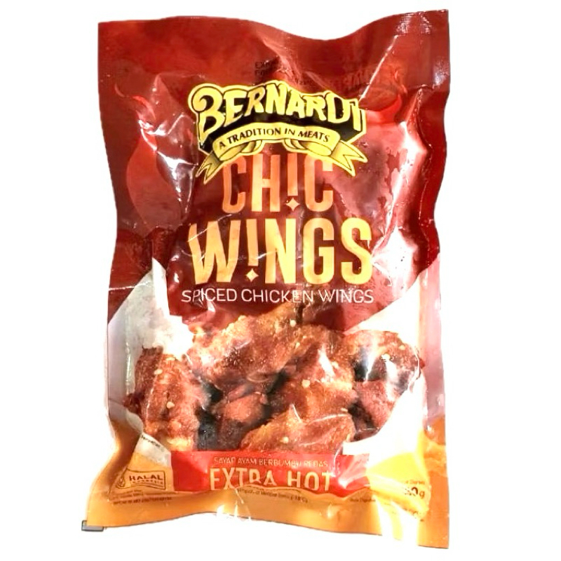 

Bernardi Spicy Chicken Wings Extra Hot 380g