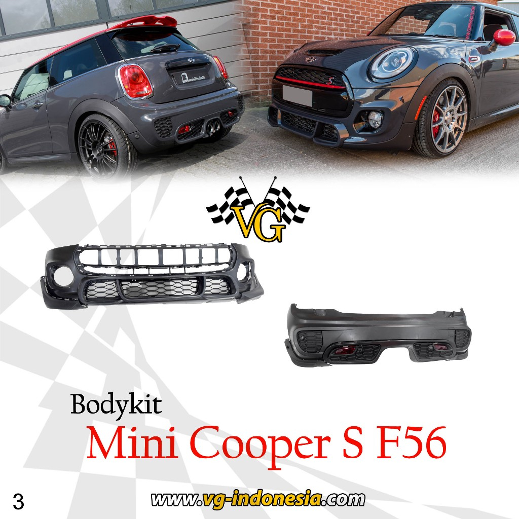 BODYKIT MINI COOPER JCW F55 F56 F57 TAIWAN IMPORT QUALITY