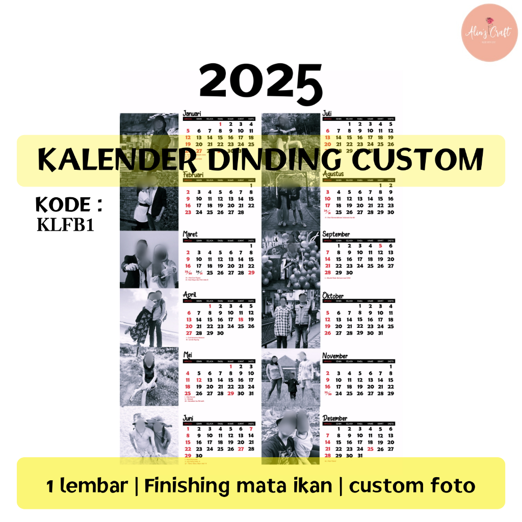 

KALENDER CUSTOM FOTO BANYAK