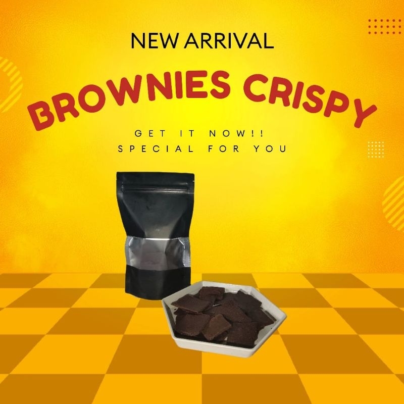

brownies crispy
