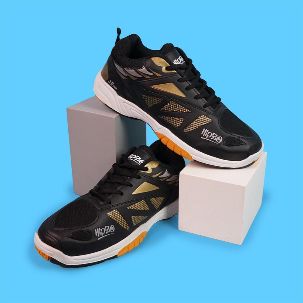 Sepatu Pria Badminton Hipzo M048 Sepatu Olahraga Lari Senam Yoga Sneakers Original