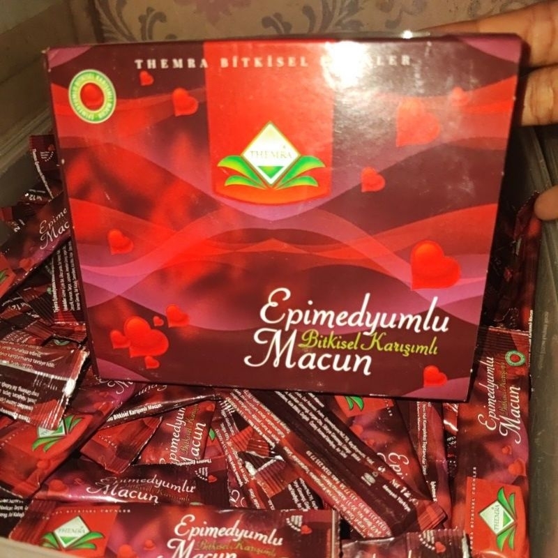 

madu macun epimedyumlu asli turki perbox isi 12pcs