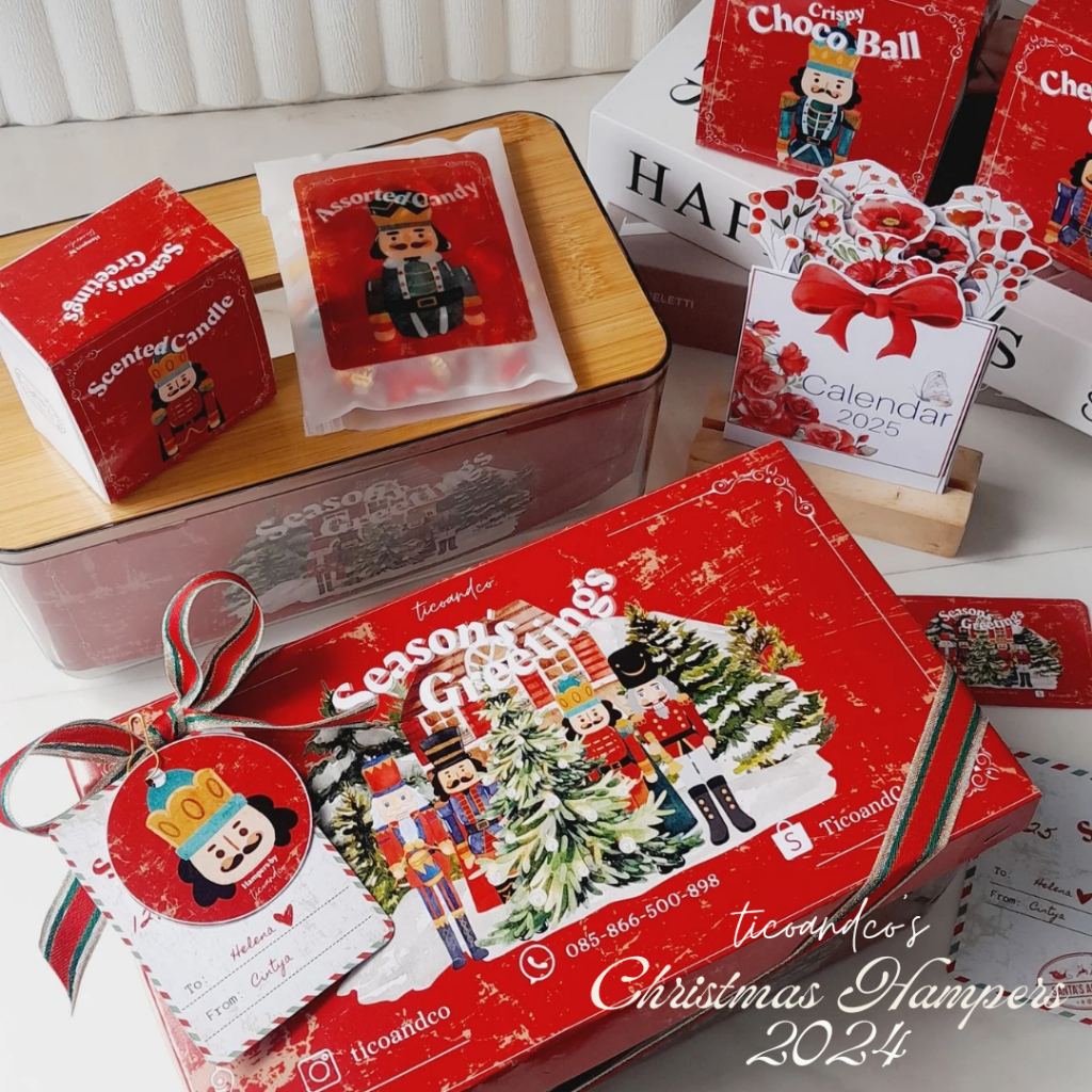 

(PART 2) Christmas Hampers 2024/ Hampers Natal 2024/ Parcel Natal/ Christmas Hampers Aesthetic/ Hampers Natal Unik by TicoandCo