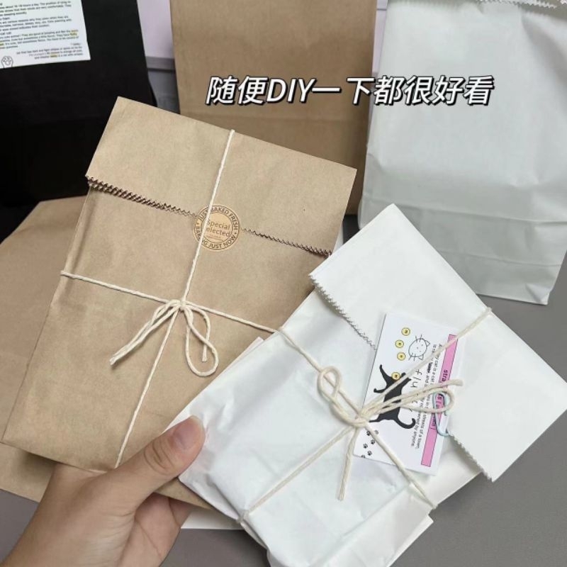 

(min.order 10pcs)Kantong Kemasan Paperbag Putih