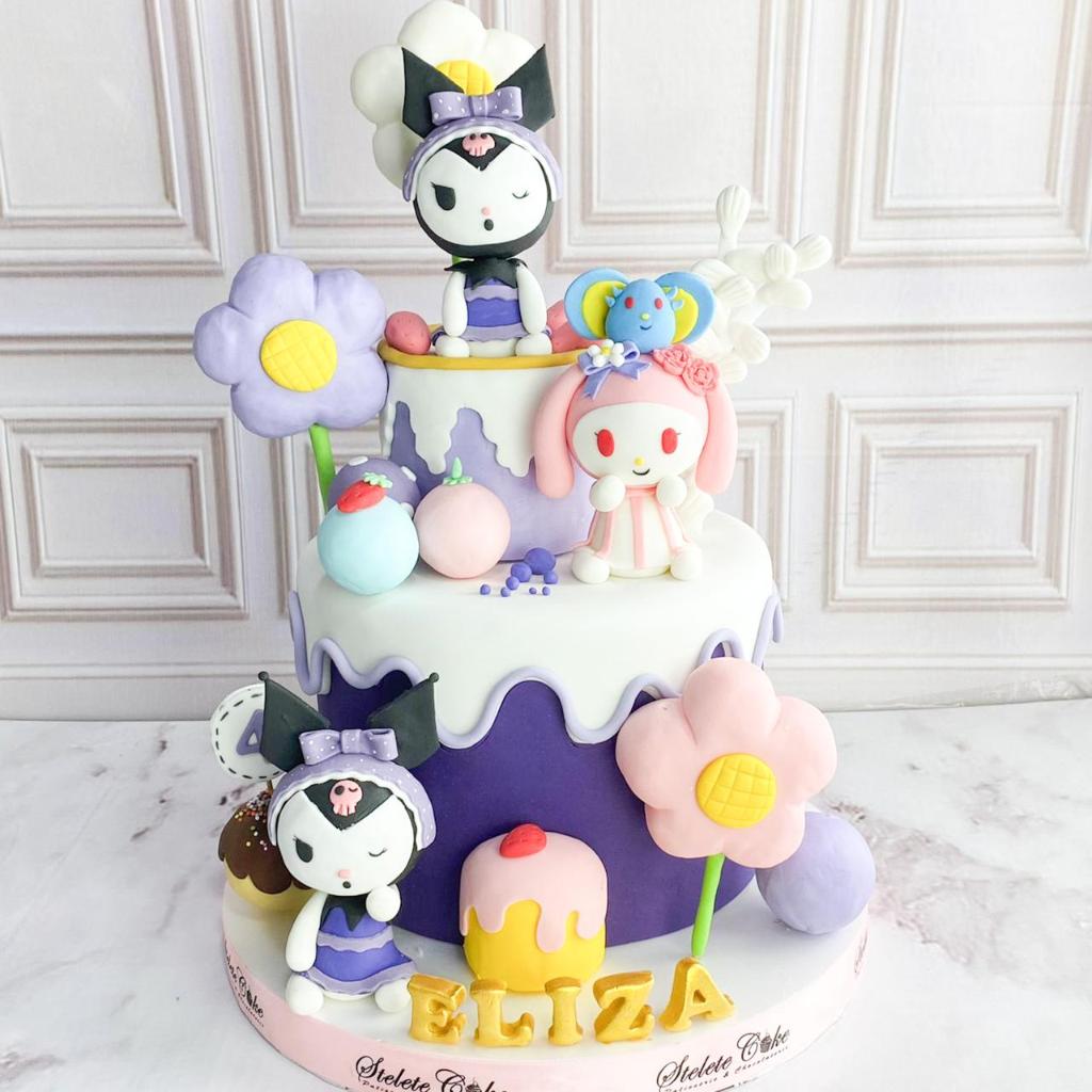 

Kue Ulang Tahun/Birthday Cake/Kue Ultah Tema Kuromi/Kue Birthday Jakarta/Kuromi Purple
