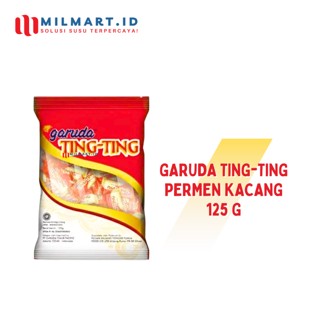 

GARUDA TING-TING PERMEN KACANG 125G CAMILAN PEANUT JAJAN