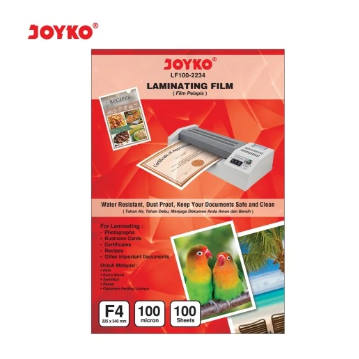 plastik laminating F4 / plastik laminating joyko / plastik laminating A4