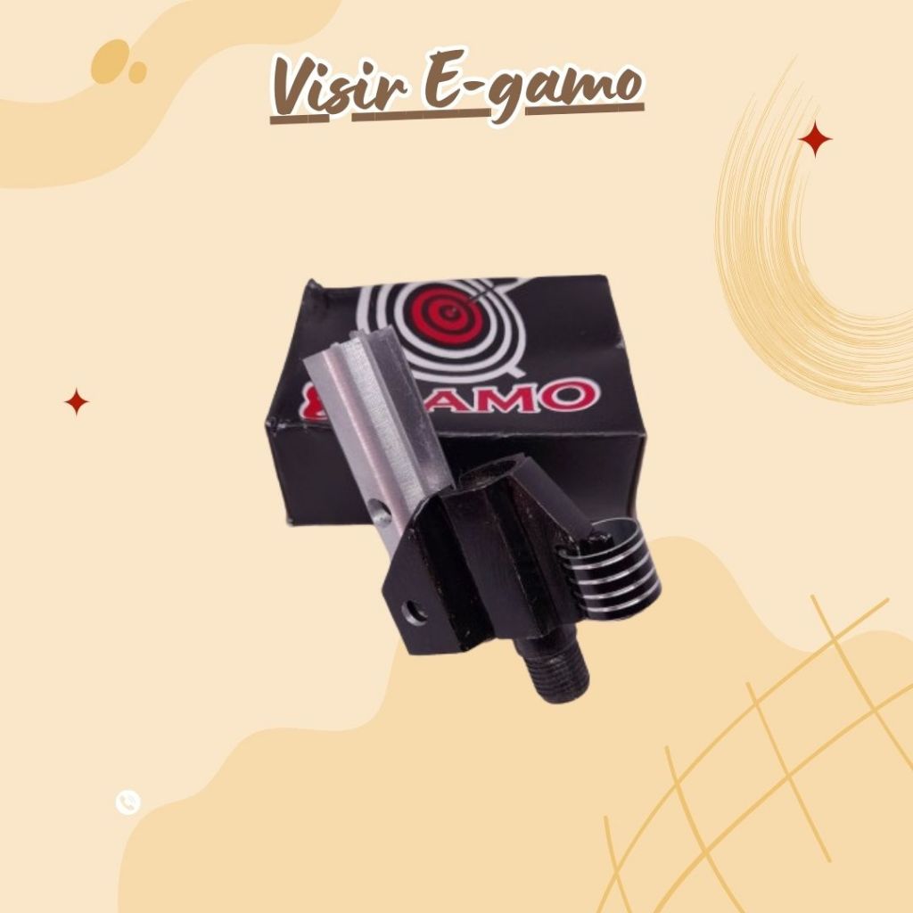 Vis-ir dus hitam E-GAMO