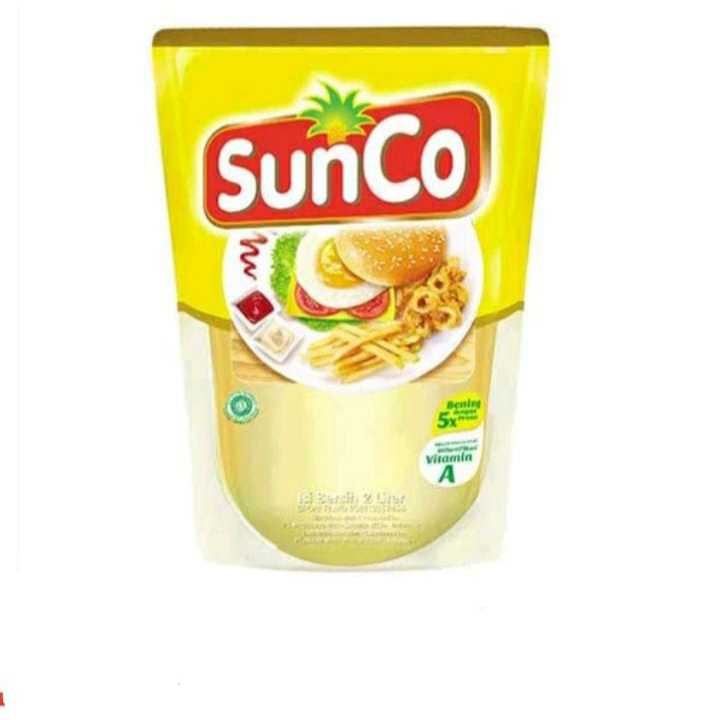 Sunco 2Liter 1dus/ Minyak goreng kartonan/Minyak goreng 1dus