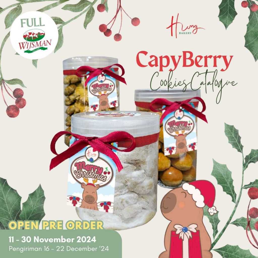 

CapyBerry Hampers Natal by Hwng Bakery (Kue Cookies Natal)