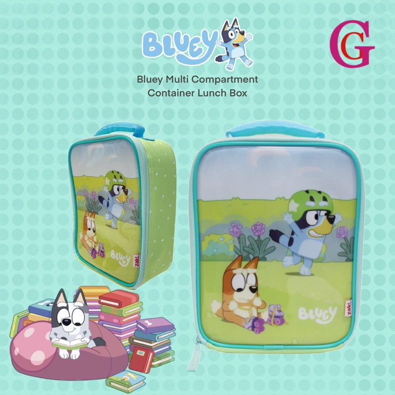 ZAK X BLUEY SLIMLINE LUNCH BAG | TAS BEKAL ANAK BLUEY | TAS KOTAK MAKAN ANAK | TAS BEKAL MAKAN SIANG