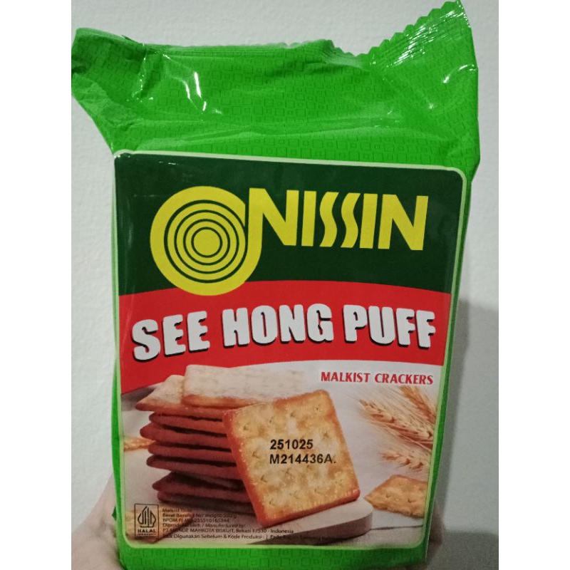 

Nissin see hong puff malkist 250 gr