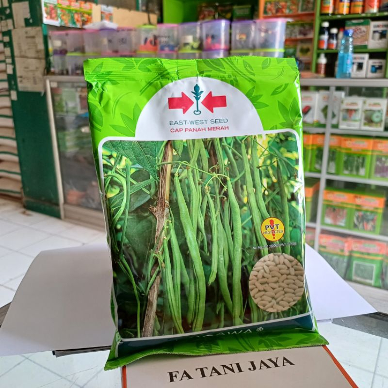 benih buncis logawa 500 gram cap panah merah