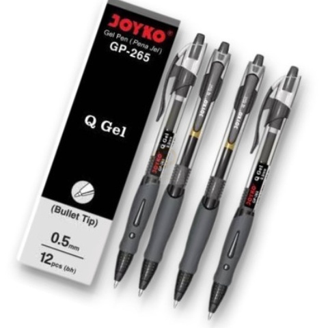 

KODE K38A Gel Pen Joyko GP265 5 mm 1 Pack isi 12 Pcs