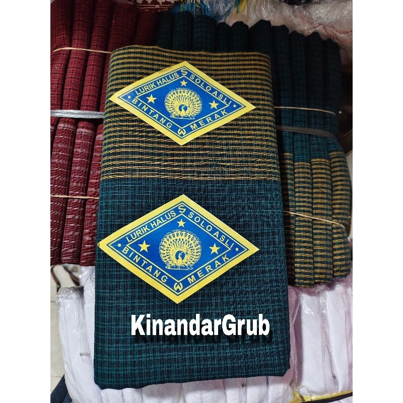 Kain Jarik Persit / Jarik Lurik Hijau