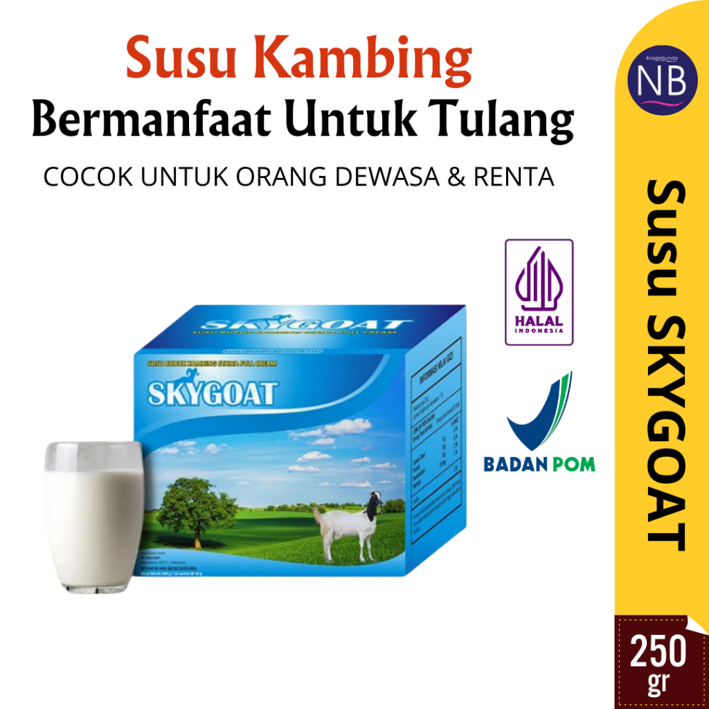 

Sky Goat Susu Kambing Etawa Bubuk Full Cream