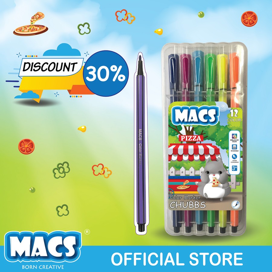 

TBMO COLOR MARKER CM - 12C MACS