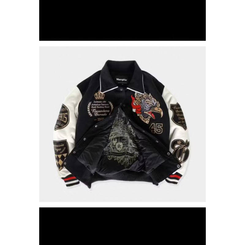 MEMPHIS ORIGINS VARSITY JACKET GARUDA LIMITED EDITION