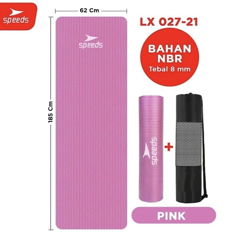[PROMO] Premium MATRAS YOGA SPEEDS /matras olahraga wanita