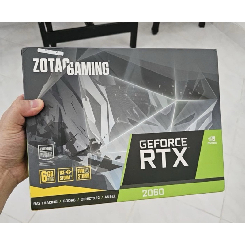 VGA RTX 2060 6GB GDDR6 TWIN FAN ZOTAC