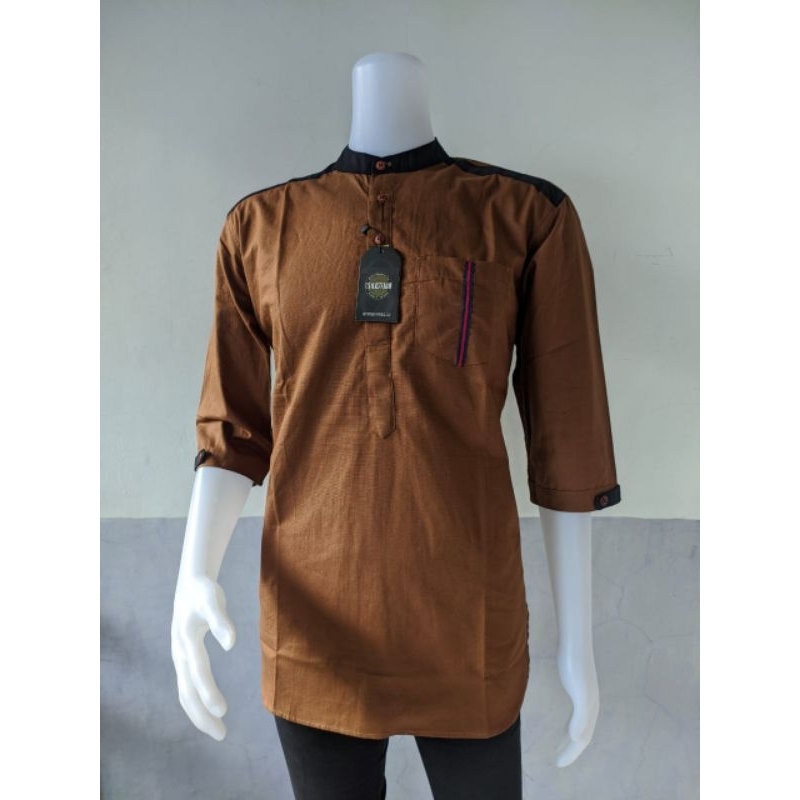 Kurta Dewasa Premium bahan Sigaret Kahatex Adem