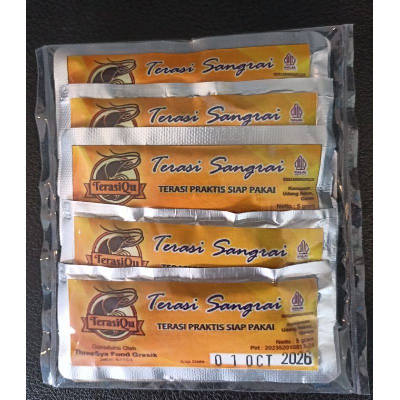 

Terasi Udang Siap Pakai