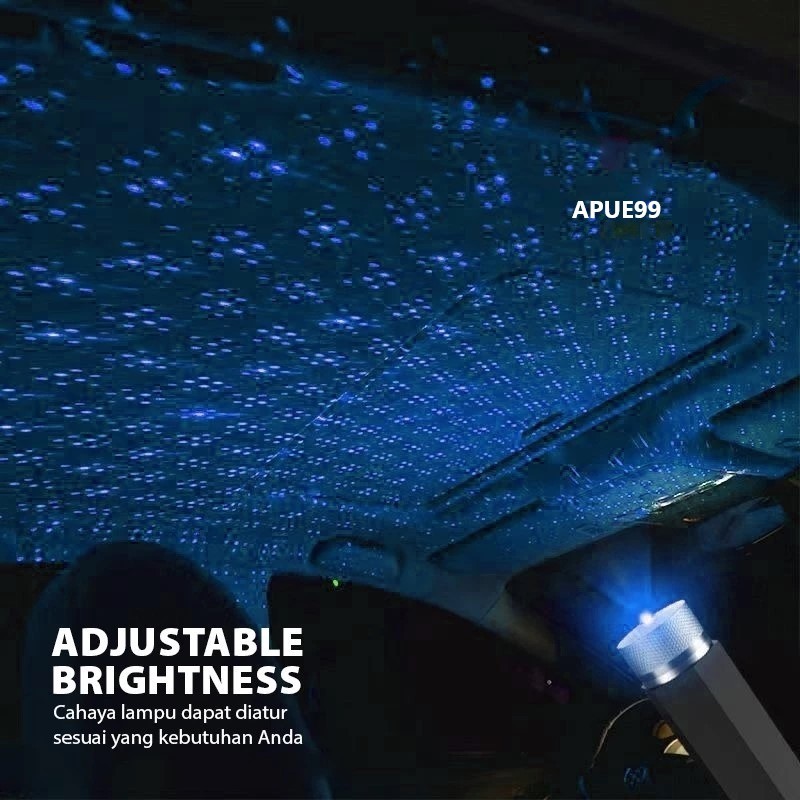 Lampu LED USB Dekorasi Interior Mobil
