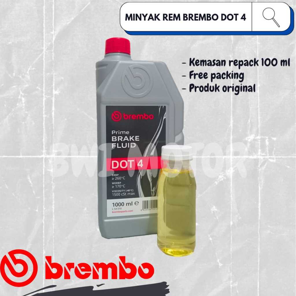 Minyak Rem / Minyak Rem Cakram / Minyak Rem Motor / Minyak Rem Brembo / Minyak Rem Brembo Dot 4