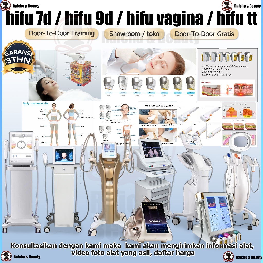alat hifu wajah ultraformer mesin hifu korean hifu  mengencangkan kulit wajah dan penuaan MFU RF bar