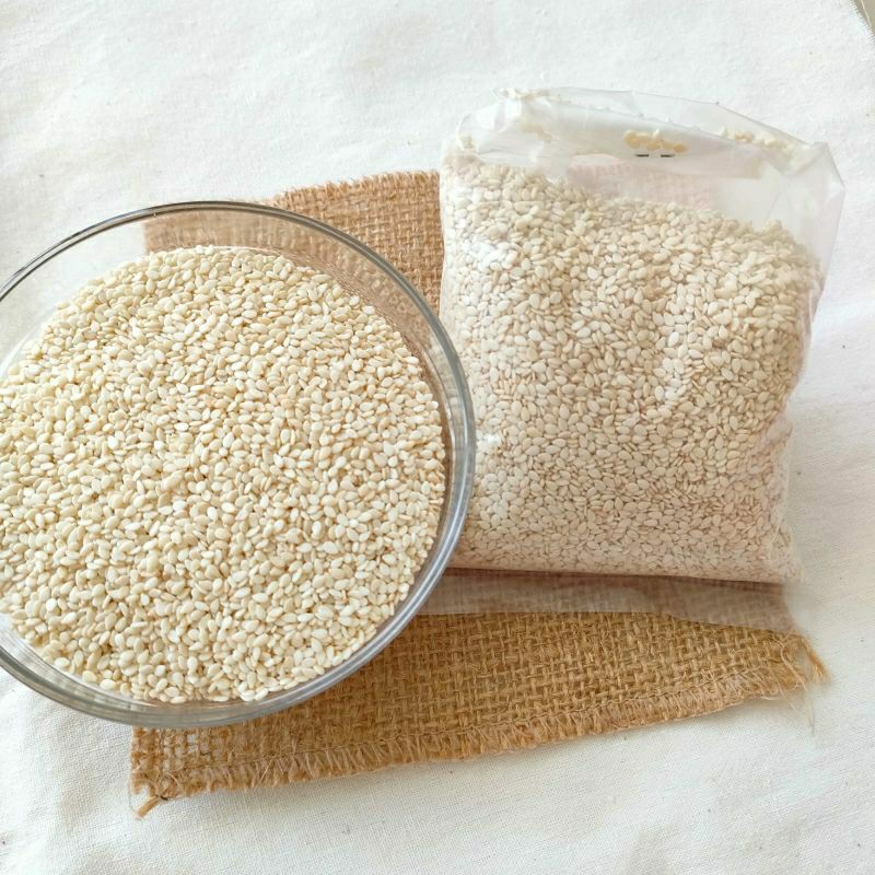 

wijen putih 1kg/premium white sesame