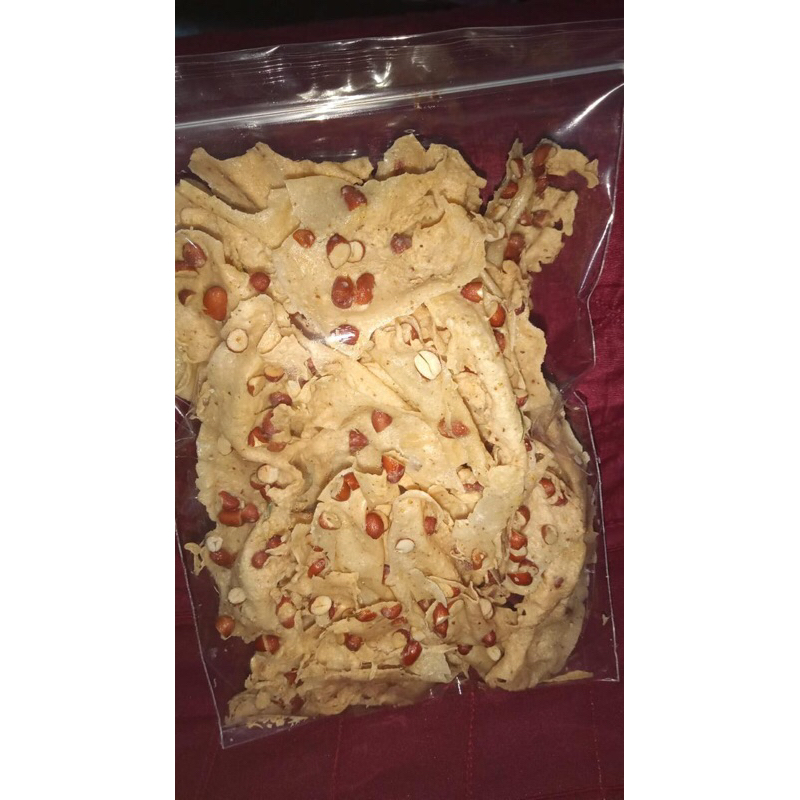 

peyek kacang 220gram /kemasan