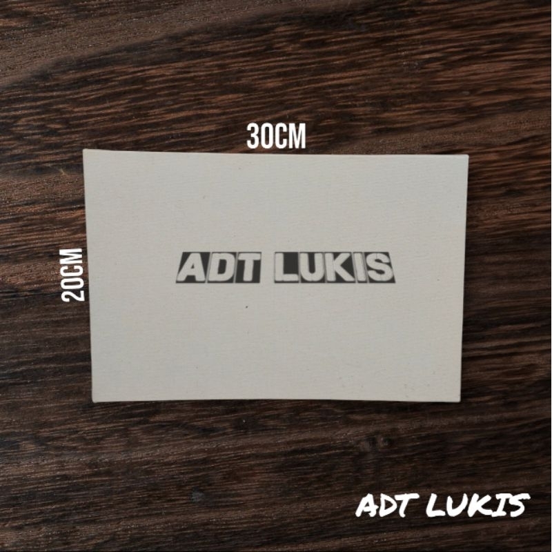 

kanvas lukis 20cm x 30cm kanvas board (kanvas TATERON COTTON)