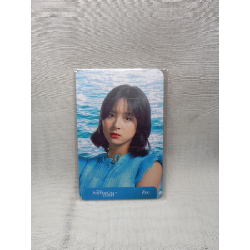 Photocard Zee JKT48 Sayonara Crawl