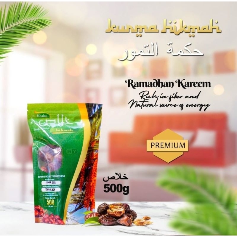 

Kurma khalas hikmah 500 gram