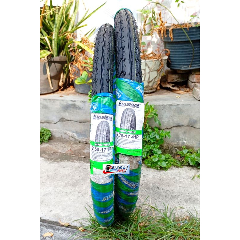 Ban Kingland King Lion / Wolf 250-17 Ban 275-17 Ban Montor Supra Revo Vega Jupiter Satria Smash Shog