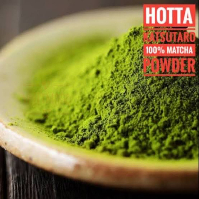 

PURE MATCHA GREENTEA POWDER HOTTA KATSUTARO PURE/ASLI 100% IMPORT PREMIUM