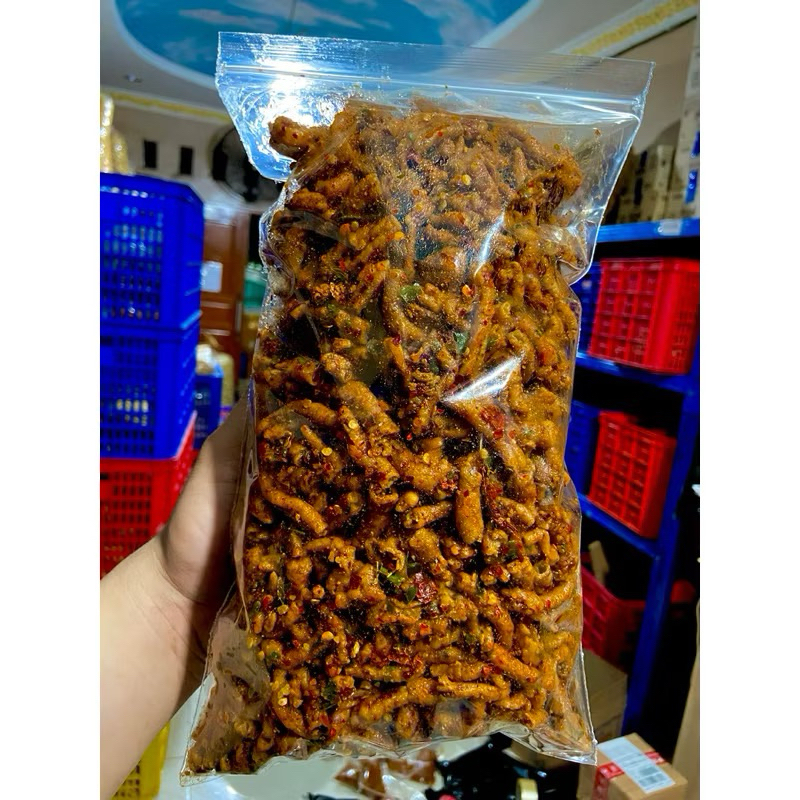 

Keripik usus ayam krispy 250gr extra pedas