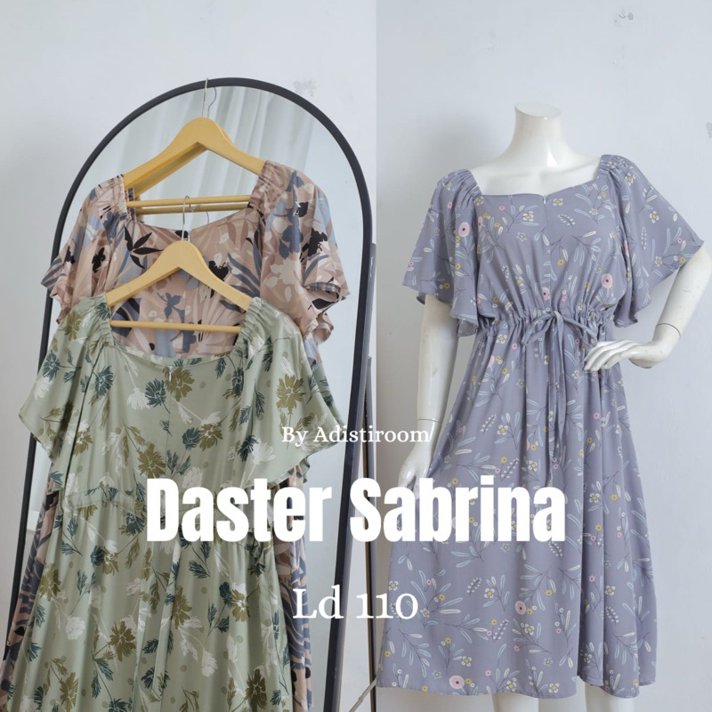 Daster serut sabrina adistiroom| daster serut pinggang daster busui bumil friendly Ld 110 | daster r