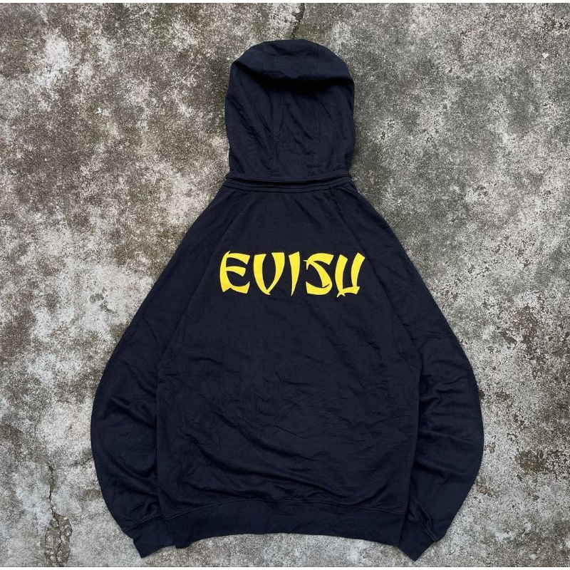 Zip Hoodie Evisu Big Logo