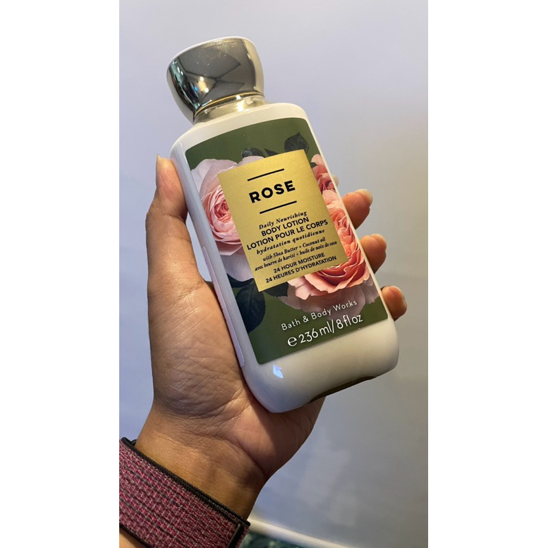 BBW Lotion Rose full size original store