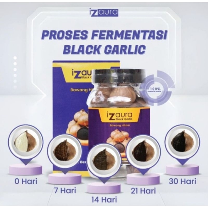 

black garlic izaura