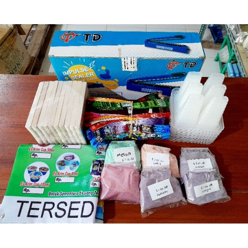 

Paket Coba Coba Es Loli + Mesin Press