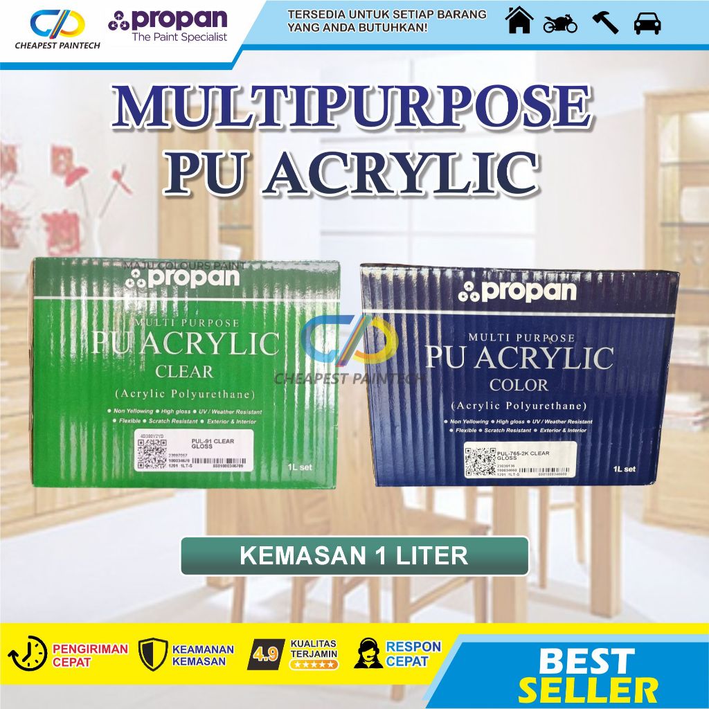 PROPAN MULTIPURPOSE PU ACRYLIC 1 LITER