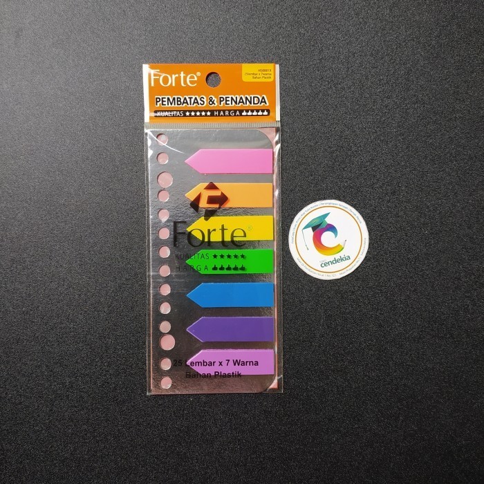 

Sticky Note Panah FORTE Pembatas buku Panah FORTE 7 warna